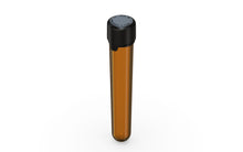Load image into Gallery viewer, Chubby Gorilla Aviator CR Pre roll Tube 120mm - Translucent Amber/Black Lid - WORLDTRADERS USA