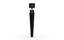 Load image into Gallery viewer, Chubby Gorilla Aviator CR Pre roll Tube 113mm - Translucent Black/Black Lid - WORLDTRADERS USA