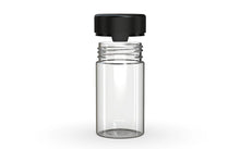 Load image into Gallery viewer, Chubby Gorilla 150CC/5FL.OZ/150ML Aviator CR Container With Inner Seal & Tamper - Clear Natural/Opaque Black Lid - WORLDTRADERS USA