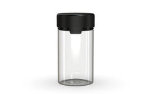 Load image into Gallery viewer, Chubby Gorilla 150CC/5FL.OZ/150ML Aviator CR Container With Inner Seal & Tamper - Clear Natural/Opaque Black Lid - WORLDTRADERS USA
