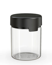 Load image into Gallery viewer, Chubby Gorilla 550CC/18.5FL.OZ/550ML Aviator CR XL Container With Inner Seal & Tamper - Clear Natural/Opaque Black Lid - WORLDTRADERS USA