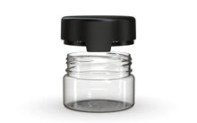 Load image into Gallery viewer, Chubby Gorilla 220CC/7.5FL.OZ/220ML Aviator CR XL Container With Inner Seal & Tamper - Clear Natural/Opaque Black Lid - WORLDTRADERS USA