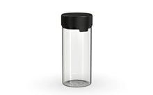 Load image into Gallery viewer, Chubby Gorilla 240CC/8FL.OZ/240ML Aviator CR Container With Inner Seal & Tamper - Clear Natural/Opaque Black Lid - WORLDTRADERS USA
