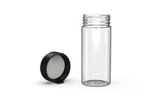 Load image into Gallery viewer, Chubby Gorilla 240CC/8FL.OZ/240ML Aviator CR Container With Inner Seal & Tamper - Clear Natural/Opaque Black Lid - WORLDTRADERS USA