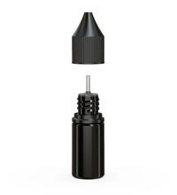 Load image into Gallery viewer, Chubby Gorilla 10ML Unicorn Bottle V3 - Opaque Black/Black Cap - WORLDTRADERS USA