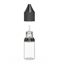 Load image into Gallery viewer, Chubby Gorilla 10ML Unicorn Bottle V3 - Clear Bottle/Black Cap - WORLDTRADERS USA