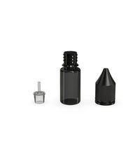 Load image into Gallery viewer, Chubby Gorilla 10ML Unicorn Bottle V3 - Translucent Black/Black Cap - WORLDTRADERS USA