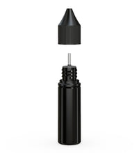 Load image into Gallery viewer, Chubby Gorilla 15ML Unicorn Bottle V3 - Opaque Black Bottle/Black Cap - WORLDTRADERS USA
