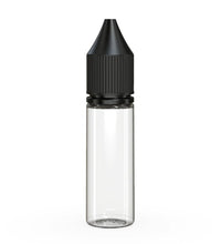 Load image into Gallery viewer, Chubby Gorilla 15ML Unicorn Bottle V3 - Clear Bottle/Black Cap - WORLDTRADERS USA