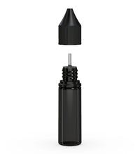 Load image into Gallery viewer, Chubby Gorilla 15ML Unicorn Bottle V3 - Translucent Black Bottle/Black Cap - WORLDTRADERS USA