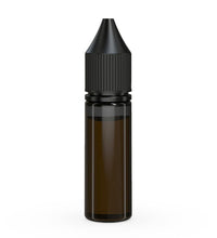 Load image into Gallery viewer, Chubby Gorilla 15ML Unicorn Bottle V3 - Translucent Black Bottle/Black Cap - WORLDTRADERS USA