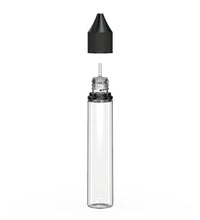 Load image into Gallery viewer, Chubby Gorilla 30ML Unicorn Bottle V3 - Clear Bottle/Black Cap - WORLDTRADERS USA