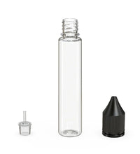 Load image into Gallery viewer, Chubby Gorilla 30ML Unicorn Bottle V3 - Clear Bottle/Black Cap - WORLDTRADERS USA