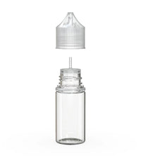 Load image into Gallery viewer, Chubby Gorilla 30ML Stubby Unicorn Bottle V3 - Clear Bottle/Natural Cap - WORLDTRADERS USA