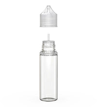 Load image into Gallery viewer, Chubby Gorilla 50ML Unicorn Bottle V3 - Clear Bottle/Natural Cap - WORLDTRADERS USA
