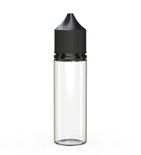 Load image into Gallery viewer, Chubby Gorilla 50ML Unicorn Bottle V3 - Clear Bottle/Black Cap - WORLDTRADERS USA
