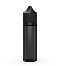 Load image into Gallery viewer, Chubby Gorilla 50ML Unicorn Bottle V3 - Translucent Black Bottle/Black Cap - WORLDTRADERS USA