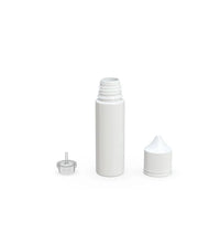 Load image into Gallery viewer, Chubby Gorilla 50ML Unicorn Bottle V3 - Opaque White Bottle/White Cap - WORLDTRADERS USA