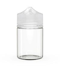 Load image into Gallery viewer, Chubby Gorilla 60ML Stubby Unicorn Bottle - Clear Bottle/Natural Cap - WORLDTRADERS USA