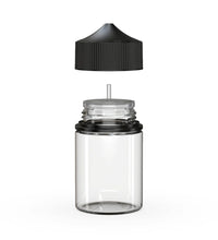 Load image into Gallery viewer, Chubby Gorilla 60ML Stubby Unicorn Bottle - Clear Bottle/Black Cap - WORLDTRADERS USA