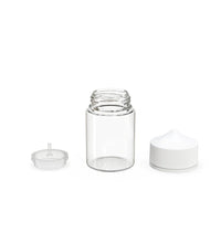 Load image into Gallery viewer, Chubby Gorilla 60ML Stubby Unicorn Bottle - Clear Bottle/White Cap - WORLDTRADERS USA