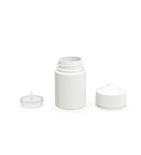 Load image into Gallery viewer, Chubby Gorilla 60ML Stubby Unicorn Bottle - Opaque White Bottle/White Cap - WORLDTRADERS USA