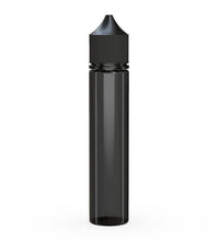 Load image into Gallery viewer, Chubby Gorilla 75ML Unicorn Bottle V3 - Translucent Black Bottle/Black Cap - WORLDTRADERS USA