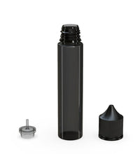 Load image into Gallery viewer, Chubby Gorilla 75ML Unicorn Bottle V3 - Translucent Black Bottle/Black Cap - WORLDTRADERS USA