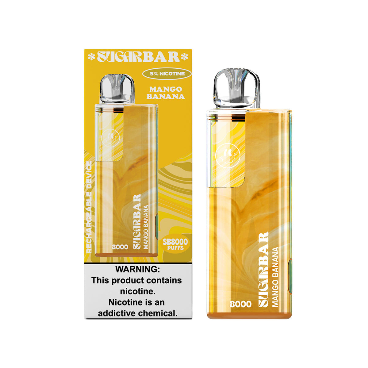 Sugar Bar SB 8000 Puff Disposable WORLDTRADERS USA