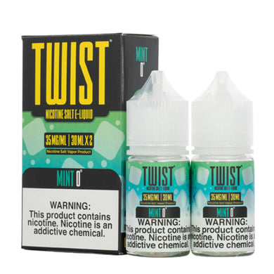 Twist E-Liquids Mint No.0 60ml Salt E-Juice