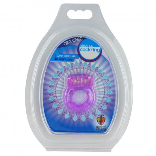 Purple Orgasmic Vibrating Cock ring Purple Orgasmic Vibrating Cock ring