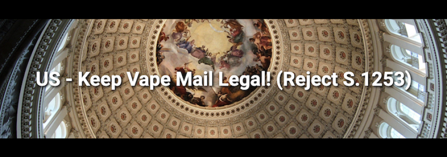 US – Keep Vape Mail Legal! (Reject S.1253)