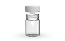 Load image into Gallery viewer, Chubby Gorilla 120CC/4FL.OZ/120ML Aviator CR Container With Inner Seal &amp; Tamper - Clear Natural/Opaque White Lid (1200 pack) - WORLDTRADERS USA