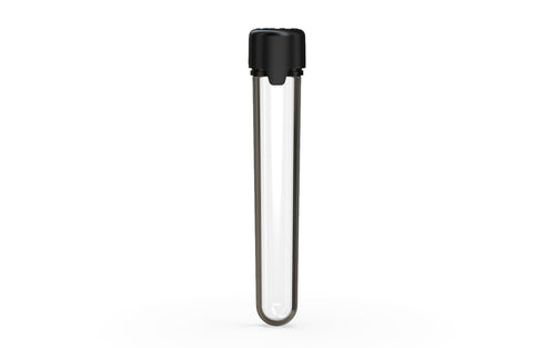 Chubby Gorilla Aviator CR Pre roll Tube 120mm - Clear Natural/Black Lid - WORLDTRADERS USA