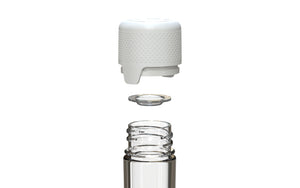 Chubby Gorilla Aviator CR Pre roll Tube 120mm - Clear Natural/White Lid - WORLDTRADERS USA