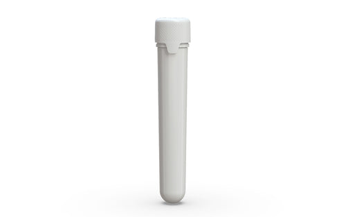 Chubby Gorilla Aviator CR Pre roll Tube 120mm - Opaque White/White Lid - WORLDTRADERS USA