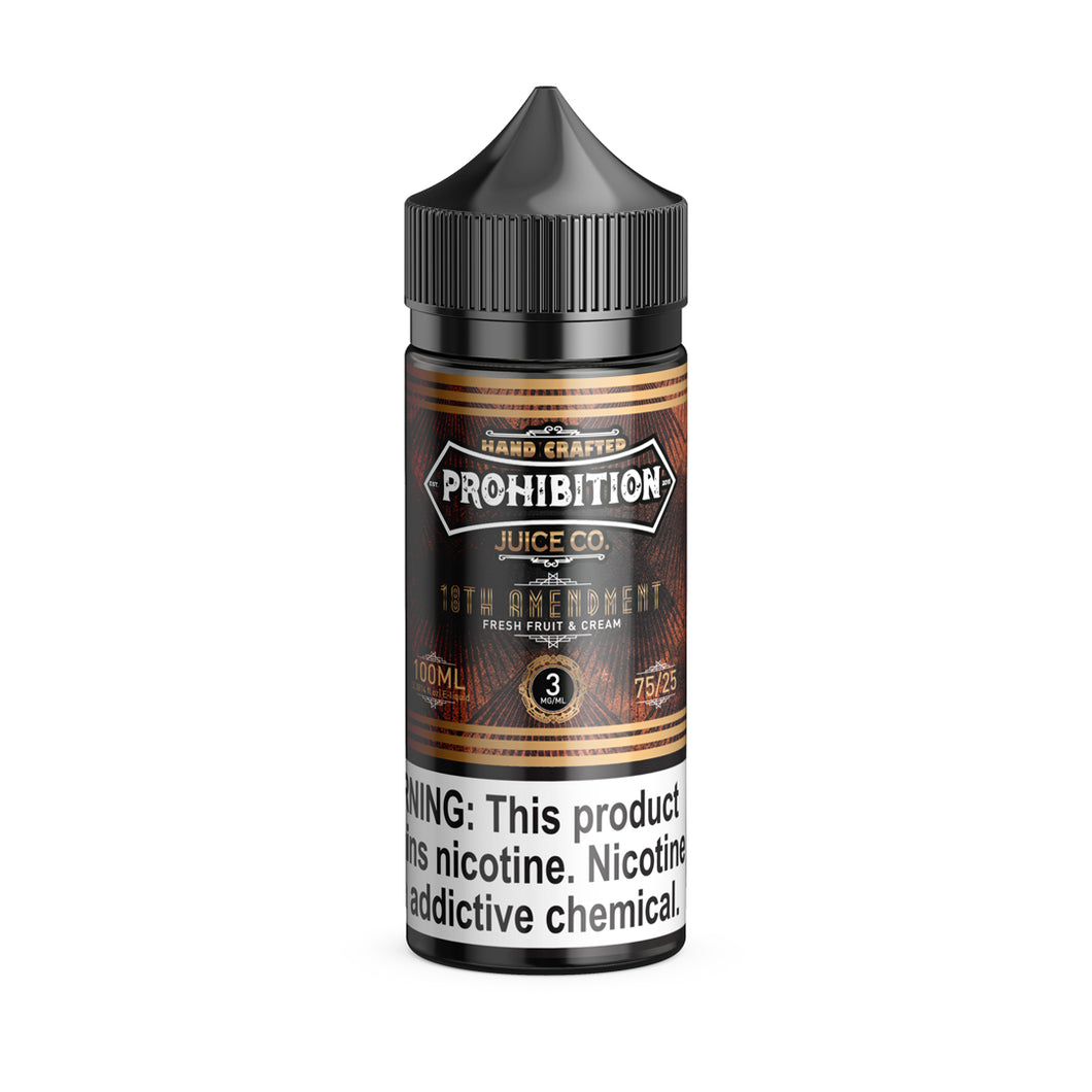 Prohibition Juice Co 18th Amendment 100ml E-Juice