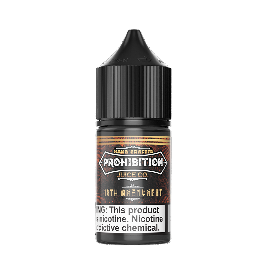 Prohibition Juice Co 18th Amendment 30ml Salt Nic E-Juice