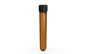 Chubby Gorilla Aviator CR Pre roll Tube 120mm - Translucent Amber/Black Lid - WORLDTRADERS USA