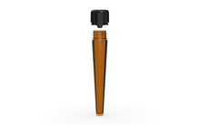 Load image into Gallery viewer, Chubby Gorilla Aviator CR Pre roll Tube 113mm - Translucent Amber/Black Lid - WORLDTRADERS USA