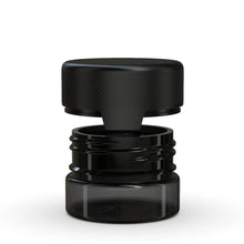 Load image into Gallery viewer, Chubby Gorilla 30CC/1FL.OZ/30ML Aviator CR Container With Inner Seal &amp; Tamper - Translucent Black/Opaque Black Lid - WORLDTRADERS USA