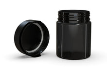Load image into Gallery viewer, Chubby Gorilla 550CC/18.5FL.OZ/550ML Aviator CR XL Container With Inner Seal &amp; Tamper - Translucent Black/Opaque Black Lid