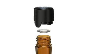 Chubby Gorilla Aviator CR Pre roll Tube 113mm - Translucent Amber/Black Lid - WORLDTRADERS USA