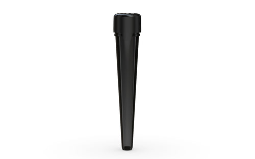 Chubby Gorilla Aviator CR Pre roll Tube 113mm - Translucent Black/Black Lid - WORLDTRADERS USA