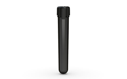 Chubby Gorilla Aviator CR Pre roll Tube 120mm - Translucent Black/Black Lid - WORLDTRADERS USA