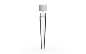 Chubby Gorilla Aviator CR Pre roll Tube 113mm - Clear Natural/White Lid