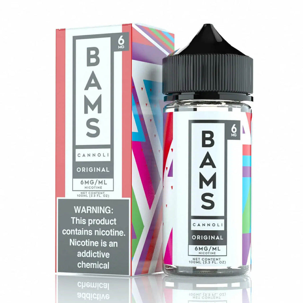 Bam's Cannoli 100ml E-Juice - WORLDTRADERS USA LLC