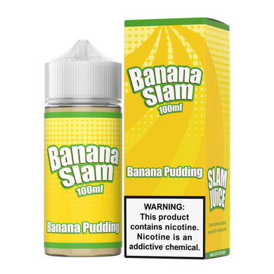 Banana Slam Banana Pudding 100ml E-Juice - WORLDTRADERS USA