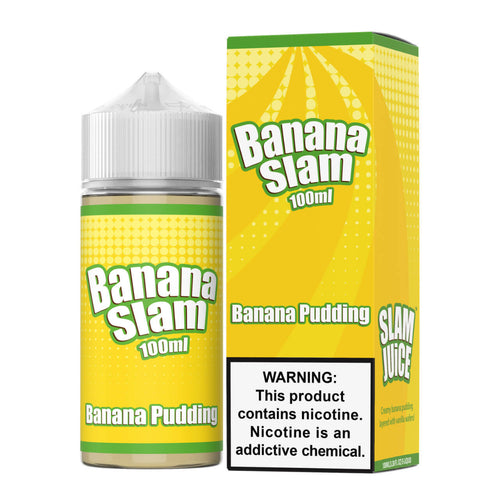 Banana Slam Banana Pudding 100ml E-Juice - WORLDTRADERS USA
