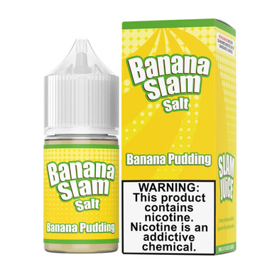 Banana Slam Banana Pudding Salt 30ml E-Juice - WORLDTRADERS USA